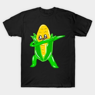 Dancing Steppes Rocking Beaten Dances Corn T-Shirt